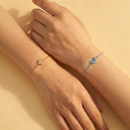 Náramek Měsíc a Slunce